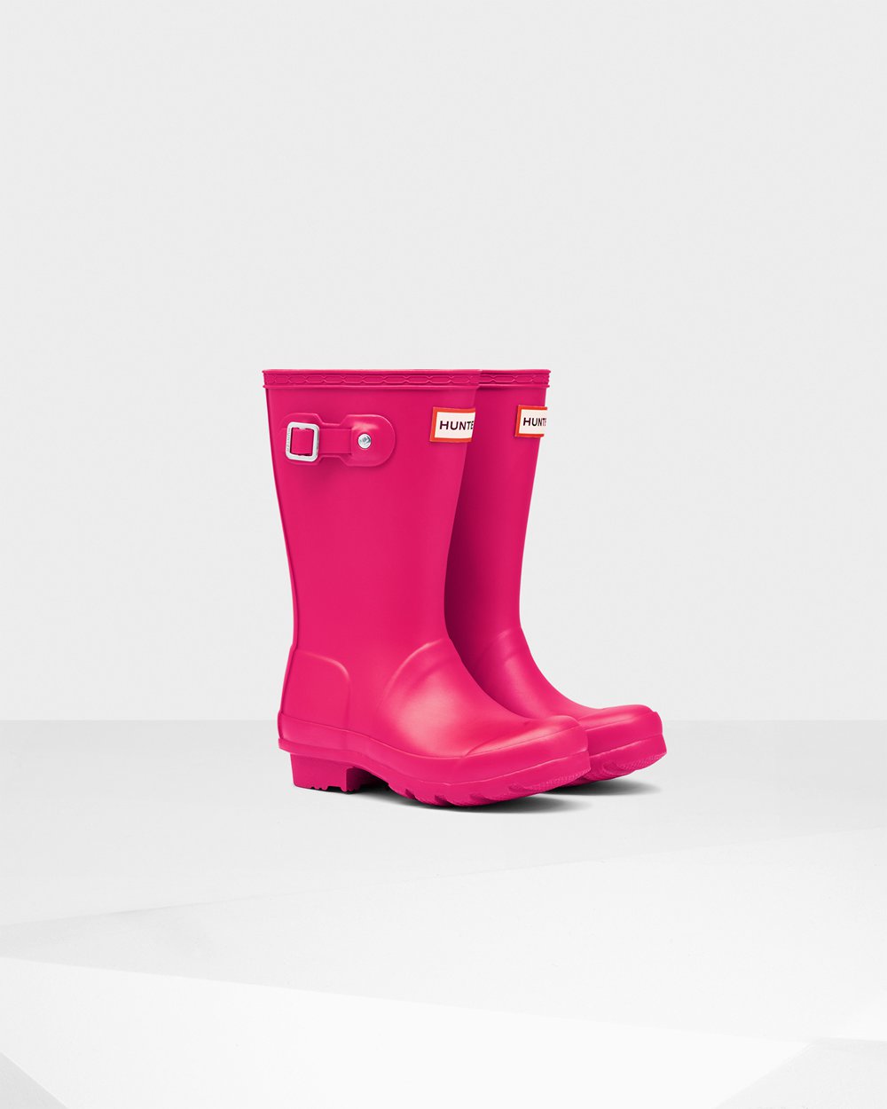 Galochas Hunter Criança Luz Rosa - Original Big - 10HOAWEXR